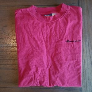 Vintage Champion Basic Tee Red XL